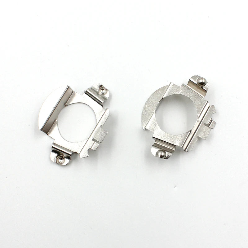 Rockeybright H7 LED Headlight Bulb Retainer Adapter Holder Base Socket Clips For Mercedes-