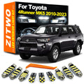 ZITWO 17Pcs LED Interior Dome Map Light License Plate Lamp Kit For Toyota 4Runne for Toyota MK5 2011-2018 - Canbus LED C