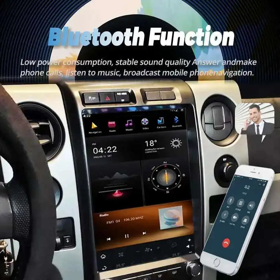 13Inch Radio Android CarPlay For Ford F150 F-150 For Ford Raptor 2009-2012 2013-2014 Car A | AUTOKITSHOP