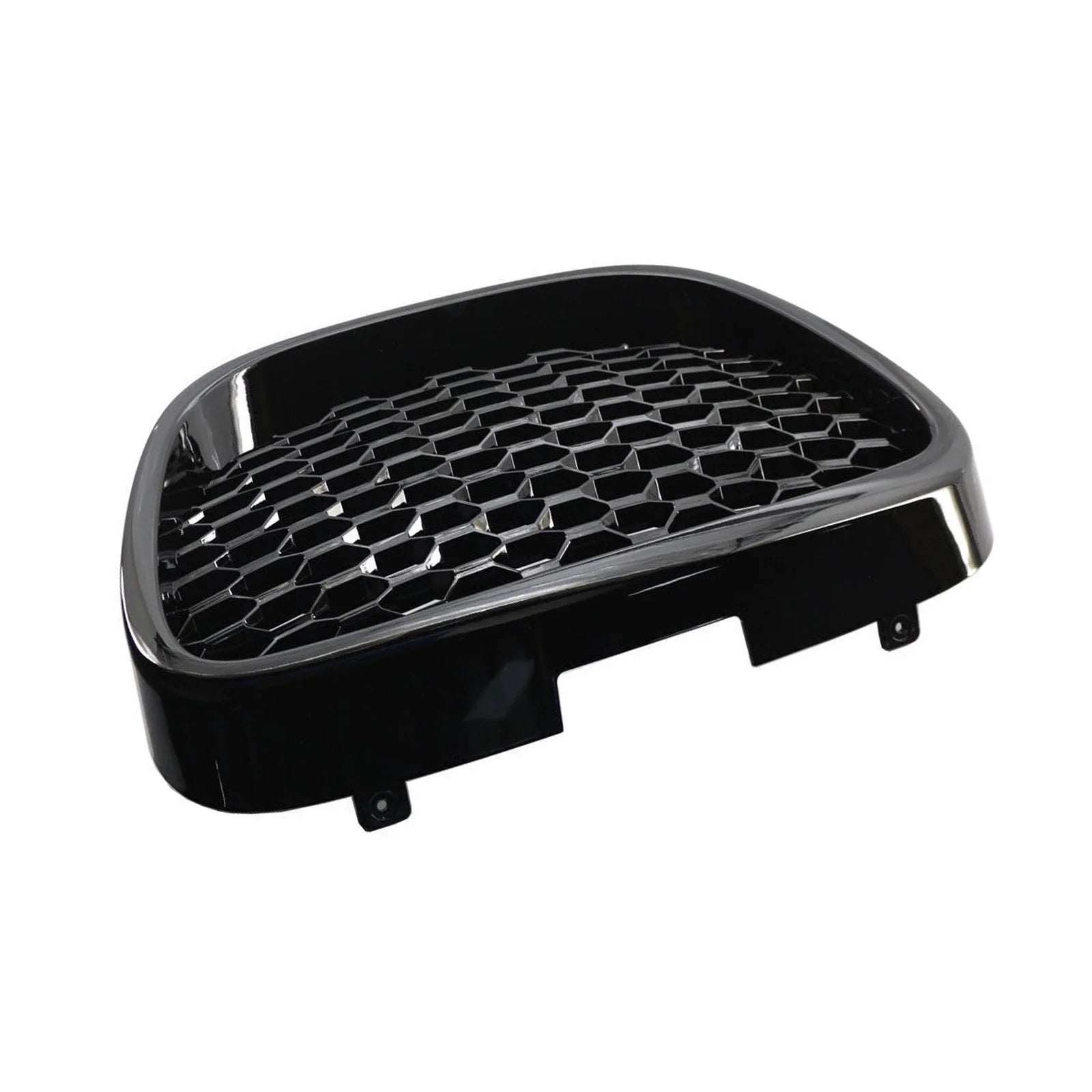 SINOCMP Glossy Black Front Honeycomb Grill Mesh For SEAT Leon MK2 1P1 2006-2009 Altea Tole