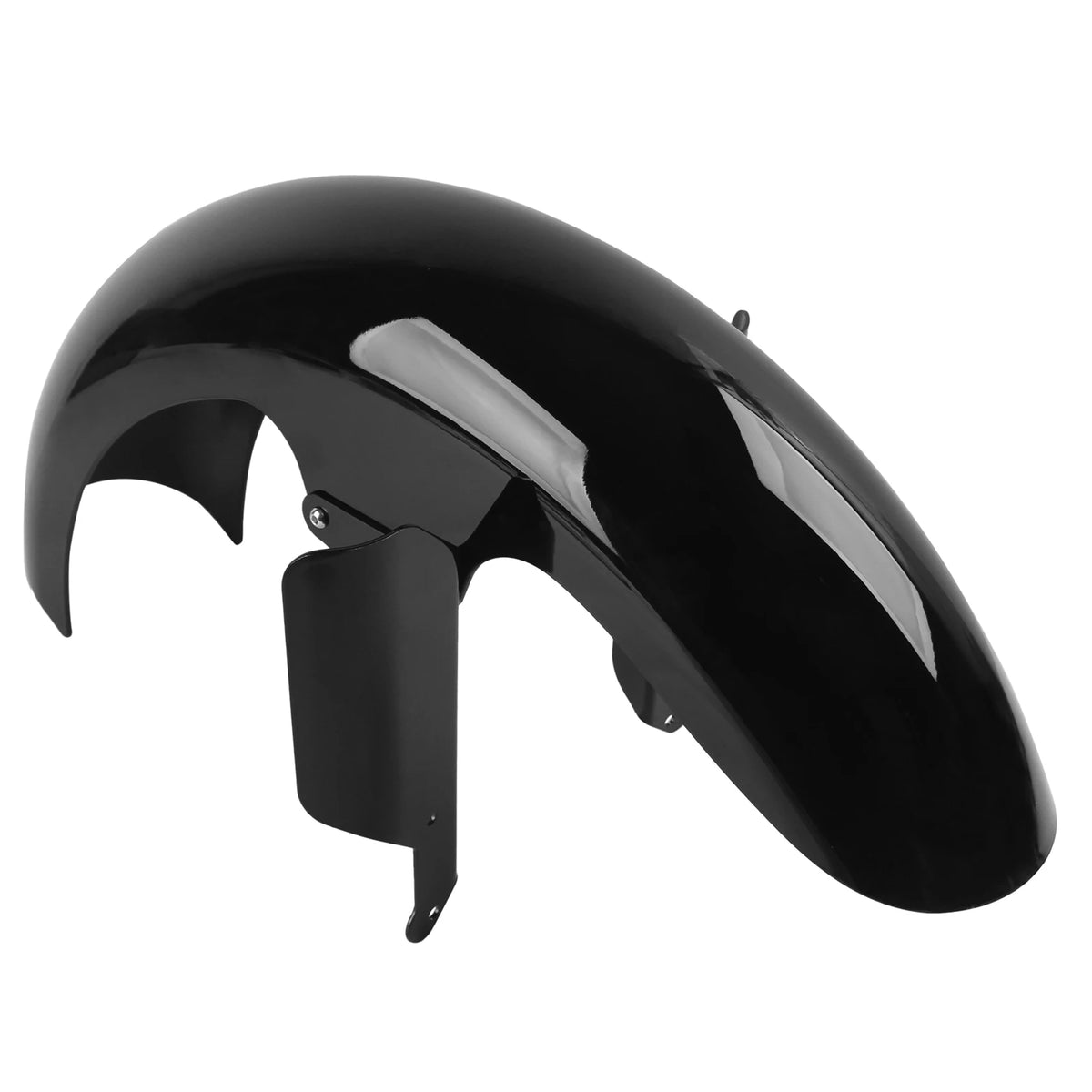 Motorcycle ABS Plastic 19" Wheel Front Fender Vivid Black For Harley FXLR FXLRS Low Rider S & ST - Automotive LED Light