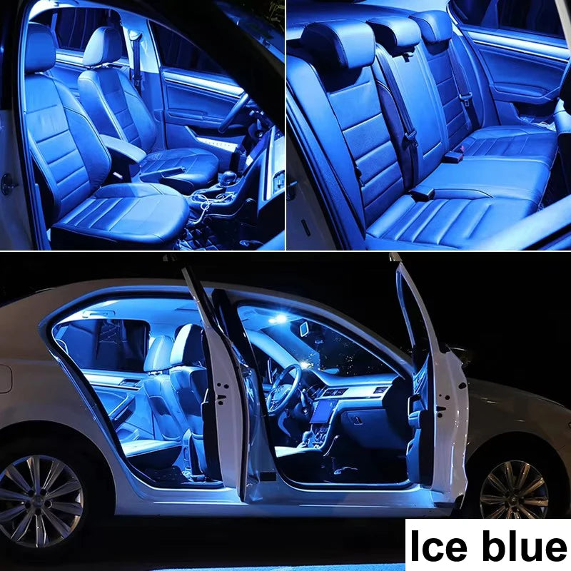 LED Interior Light Kit for Nissan Primera P10 P11 P12 W10 WP11 WP12 Sedan Hatchback Wagon 1990-2007 - Canbus Dome Map...