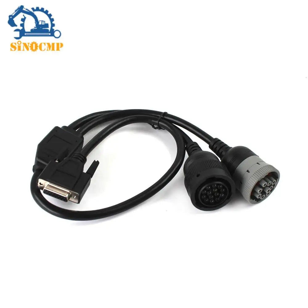457-6114 9-pin & 14-pin Split Y Service Cable For Cat Diagnostic Adapter Tool ET-3 ET-III