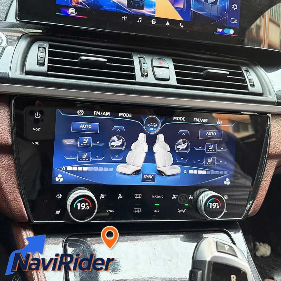 10.25inch HD Air Conditioning Climate Control Screen AC Panel Touch Board For BMW 5 Series