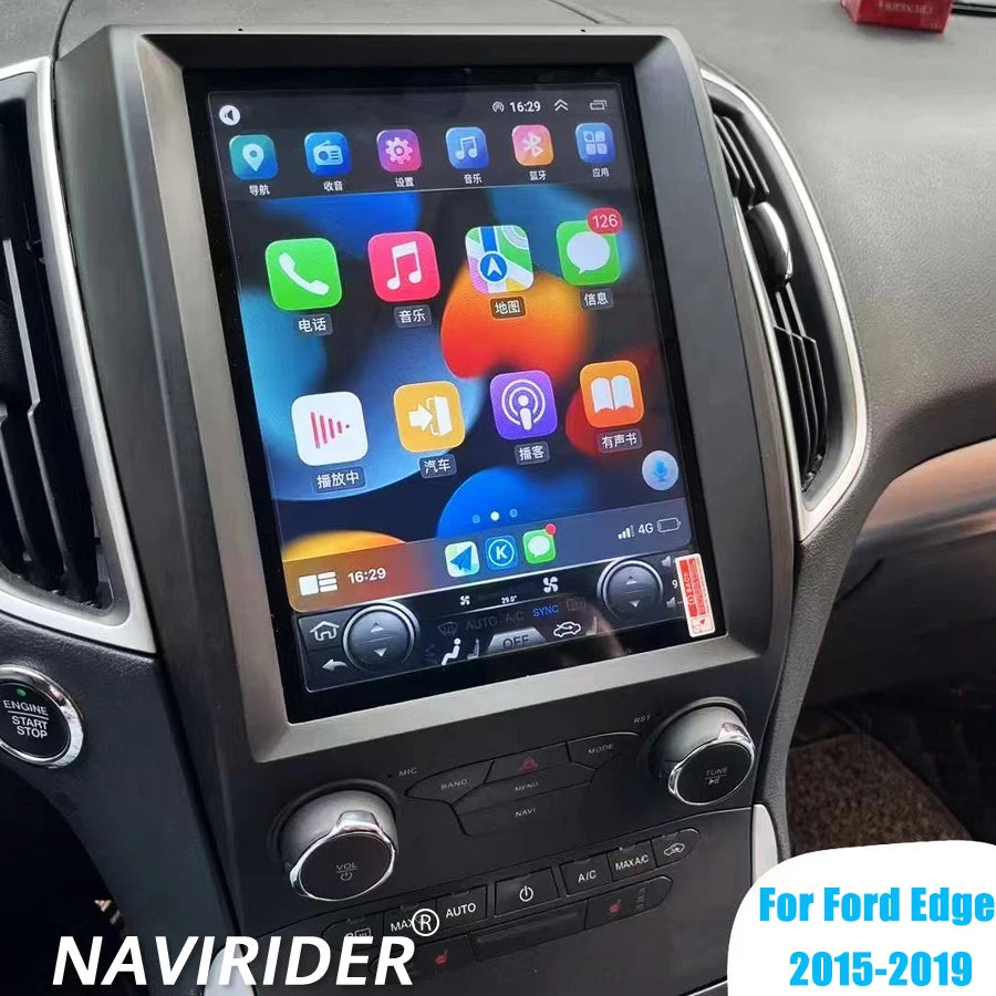 Navi Stereo GPS 256GB Android 15 Screen 10.4inch Car Radio Multimedia Video Player For For
