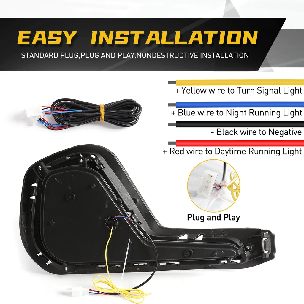 LED Daytime Running Light For Chevrolet Cavalier 2019 2020 2021 2022 DRL LED Fog Lamp Dyna | AUTOKITSHOP