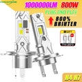 Ampoule Led H7 H4 1000000LM Super Bright Plug And Play Car Diode Lights CANBUS Error Free