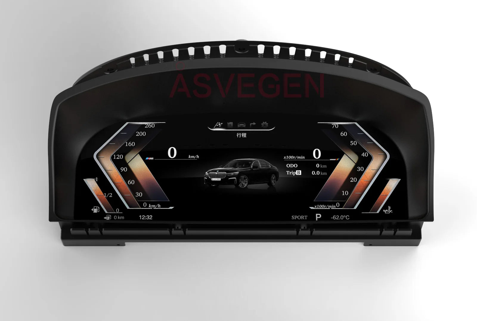 12.3" Lcd Digital Cluster For BMW 7 Series E65 E66 2004 2005 2006 2007 2008 CCC System Das