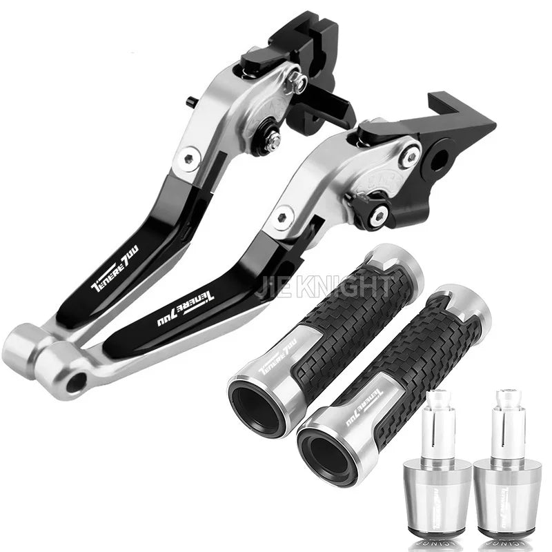 For YAMAHA TENERE 700 2019-2021 Tenere700 Motorcycle Accessories Folding Extendable Brake Clutch - Automotive LED Light