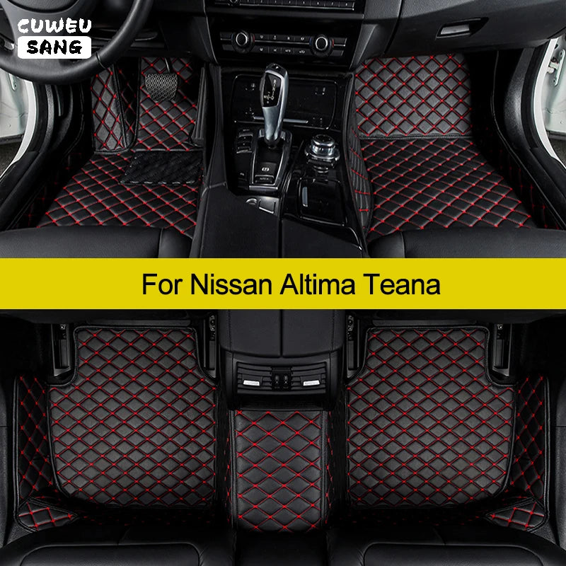 CUWEUSANG Custom Car Floor Mats For Nissan Altima Teana Auto Carpets Foot Coche Accessorie | AUTOKITSHOP