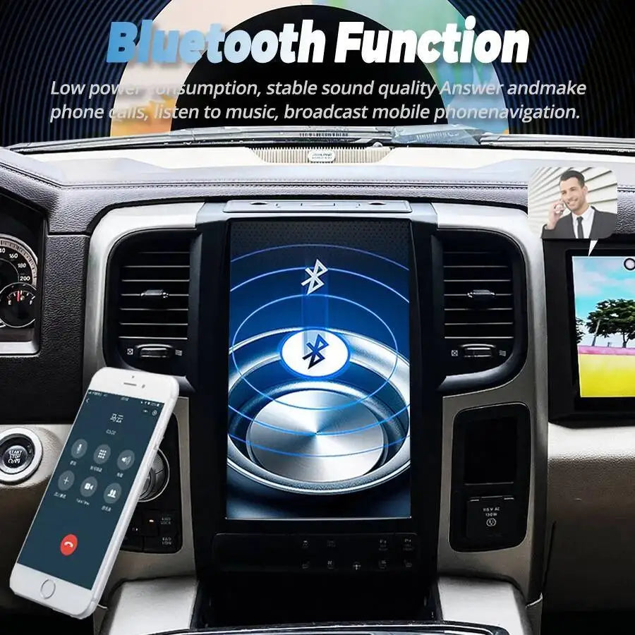 13inch Automotive Navi Car Radio For Dodge RAM 1500 2500 3500 2014-2018 Multimedia Player  | AUTOKITSHOP