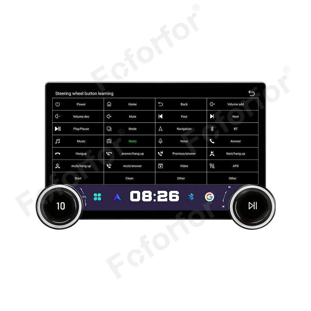 Android 15 Premium Upgrade 11.5 Inch Ultra Large HD Touch Display GPS Navi Car Radio Multi