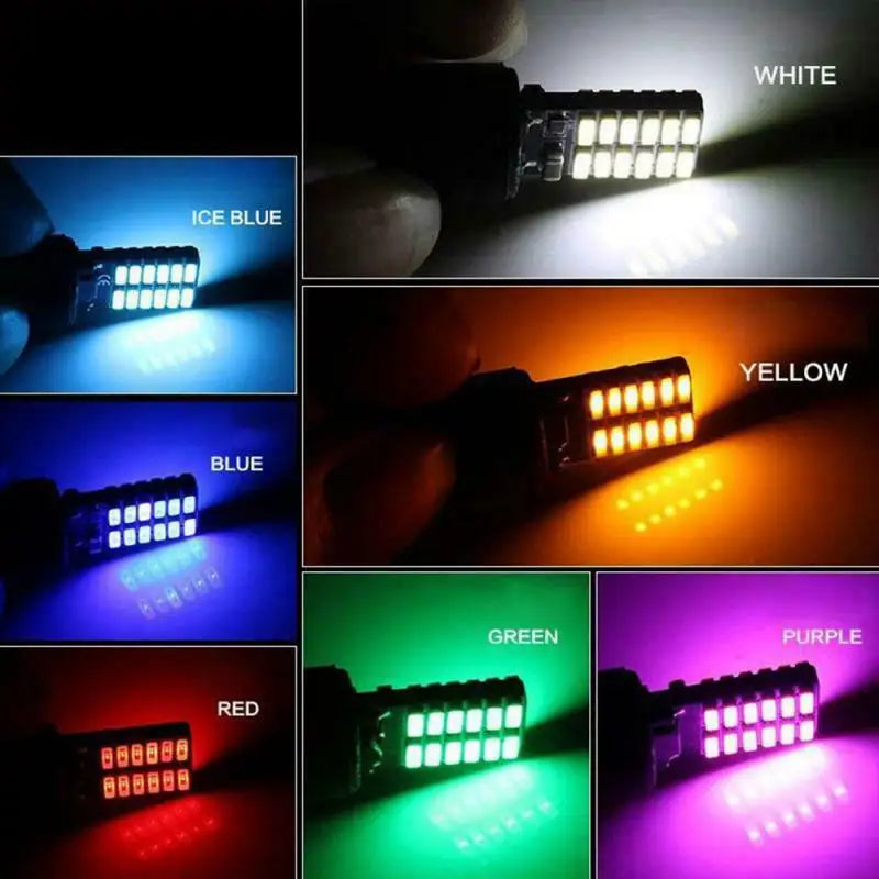 T10 24smd Canbus Car LED Light Bulb 3014 12V Super Bright Clearance Bulb Lamp White Yellow