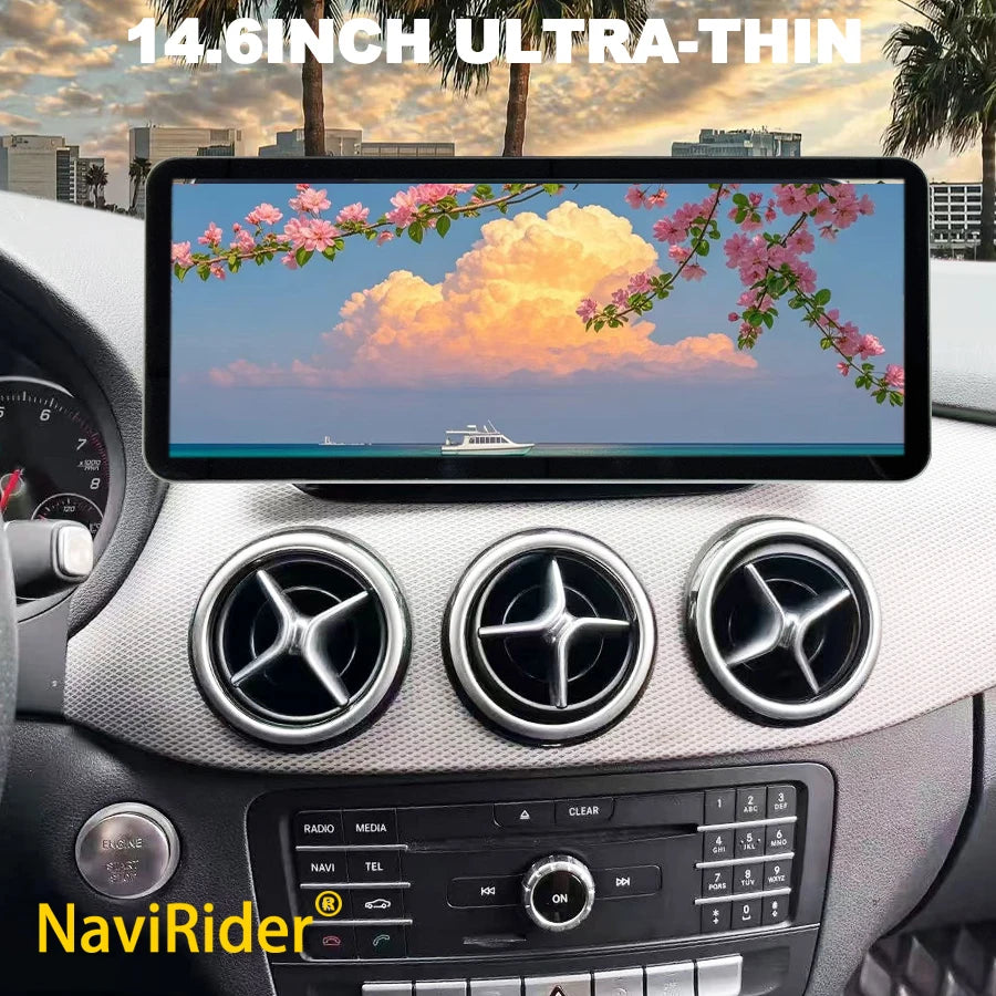 14.6" AUTO Radio Carplay For Benz B Class W246 2011-2019 Android Screen GPS Navigation Mul