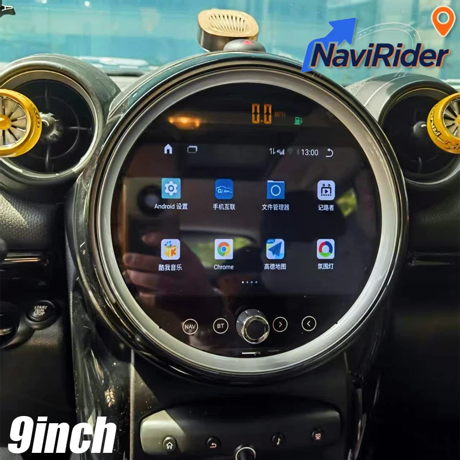 9" Android Navigation For BMW Mini Countryman Mini Cooper R54 R56 R60 2007-2016 Carplay GP