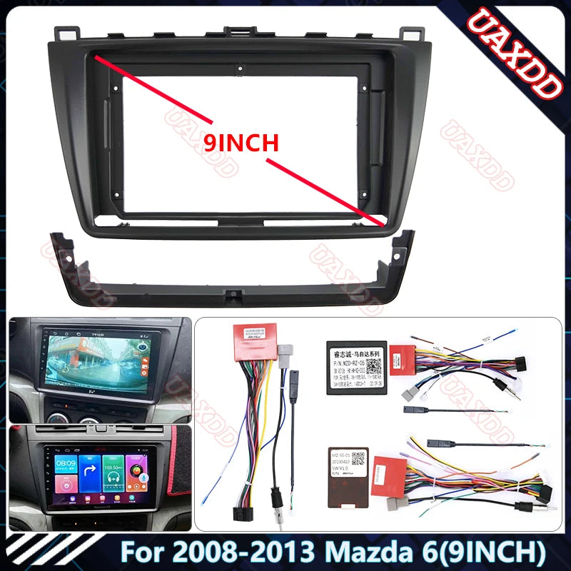 For 2008-2013 Mazda 6 9INCH Car Radio Android Stereo Audio Screen Multimedia Video Player