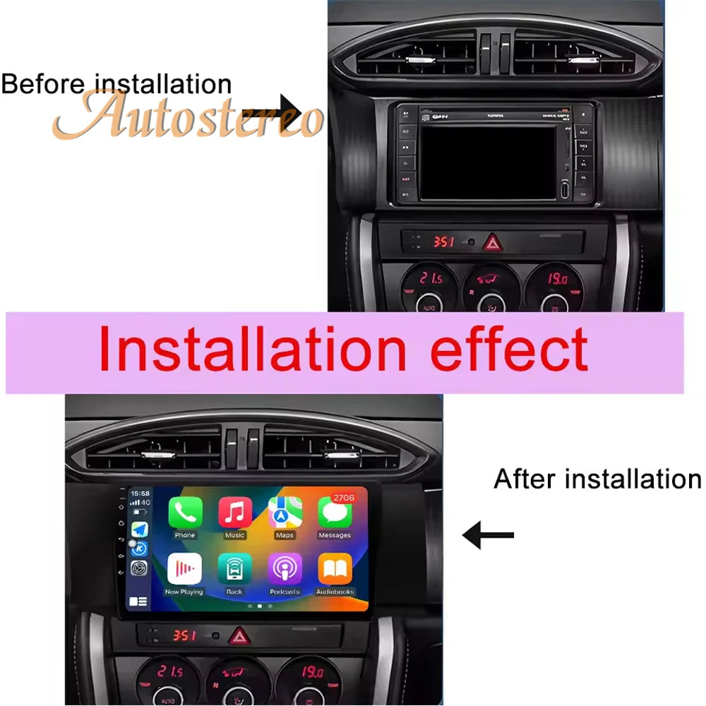 10 Inch Android 15 Car Radio for Toyota 86 Subaru BRZ LHD RHD | CarPlay GPS Navigation Head Unit | AUTOKITSHOP