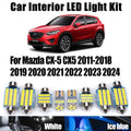11-Piece LED Interior Light Kit for Mazda CX5 2011-2019 - Canbus Error-Free Interior Bulbs