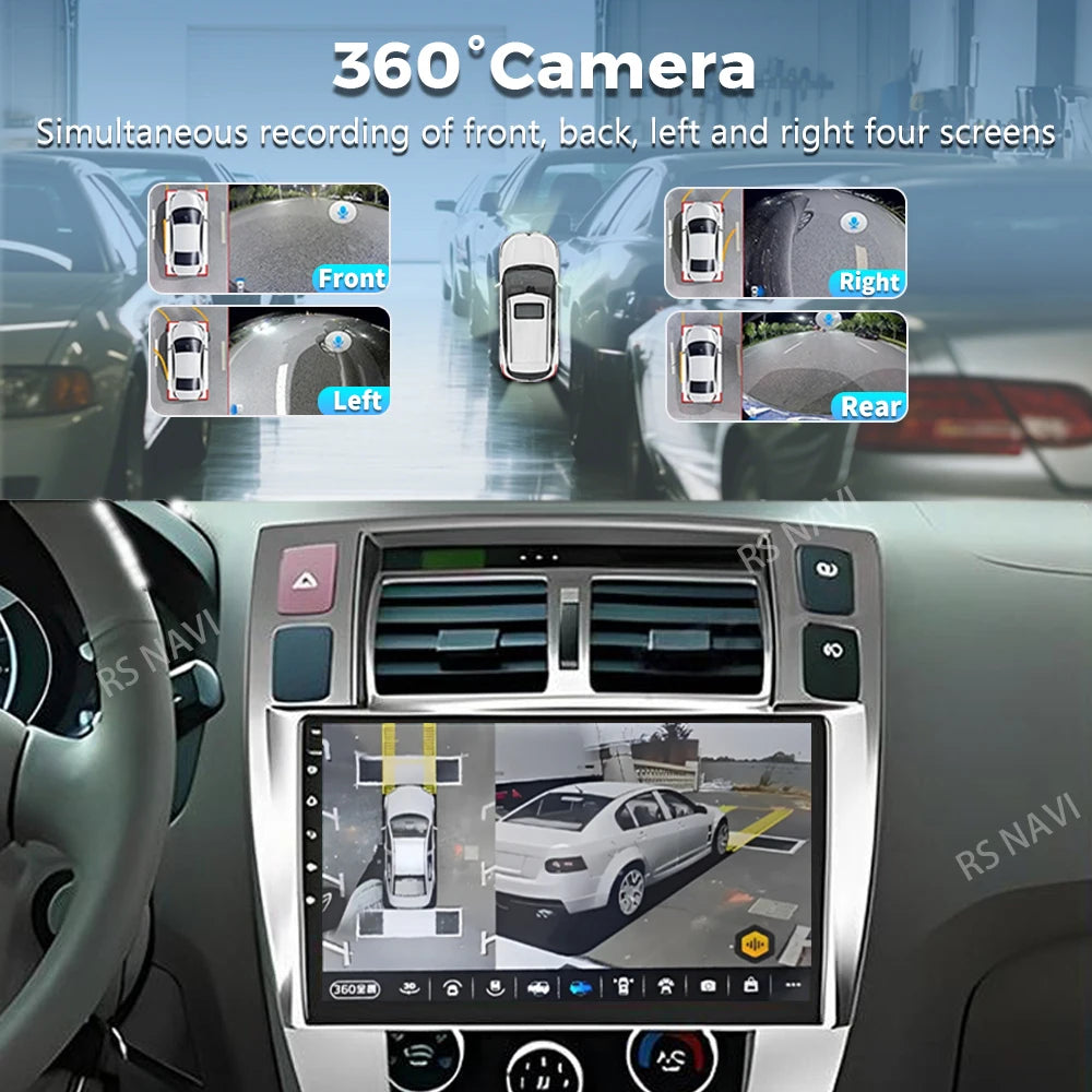 Android 16 For Hyundai Tucson 1 2004 - 2009 LHD 2K QLED Android Car Radio Multimedia Video