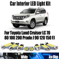 LED Interior Light Kit for Toyota Land Cruiser LC 70 80 100 200 Prado J 90 120 150 FJ - Canbus Error-Free Bulbs | AUT...