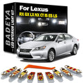 Car LED Interior Light Kit For Lexus RX GX LX NX CT IS ES LS 200 250 300 350 400 430 450 4