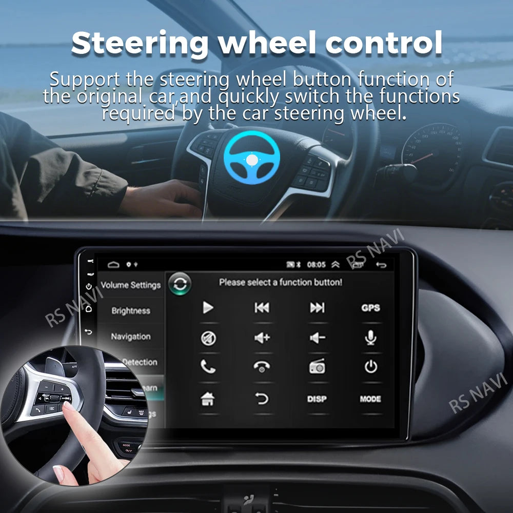 Android 16 For Fiat Tipo Egea Dodge Neon 2015-2018 2K QLED Stereo Car Radio Multimedia Vid