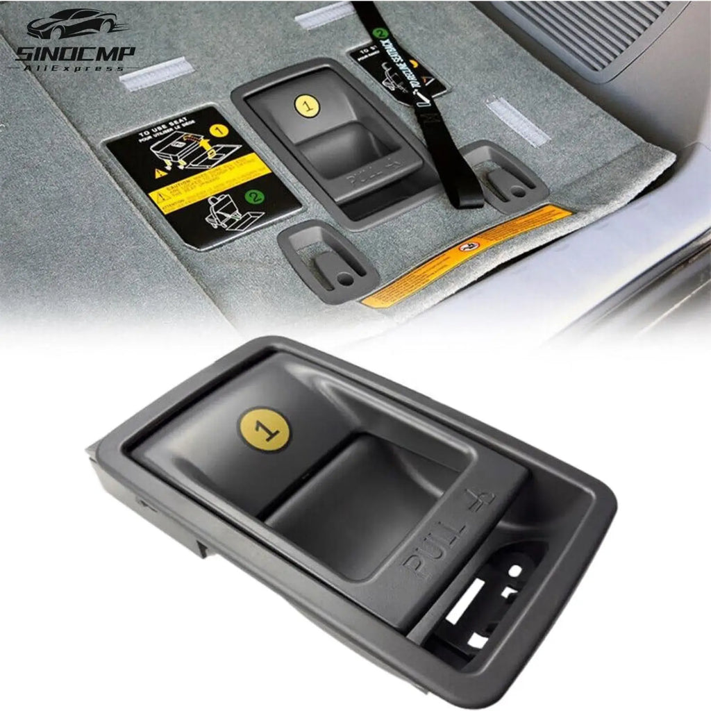 Rear Folding Seat Latch Release Handle Bezel Black 72909-08011 For Toyota Sienna 2014-2018
