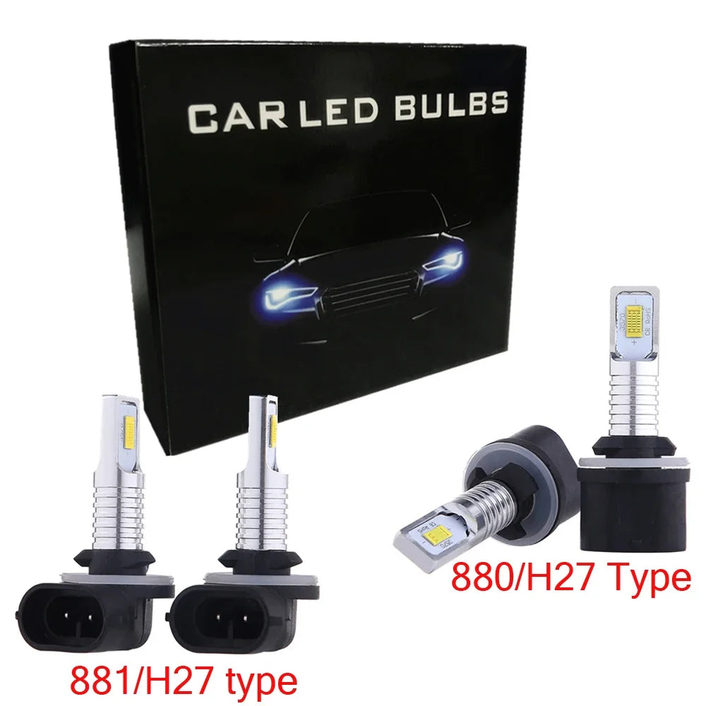 H11 H8 H9 Car Fog Light H4 H7 9006 HB4 HB3 9005 H1 H3 Led Bulbs 3570 LED Auto Driving Runn