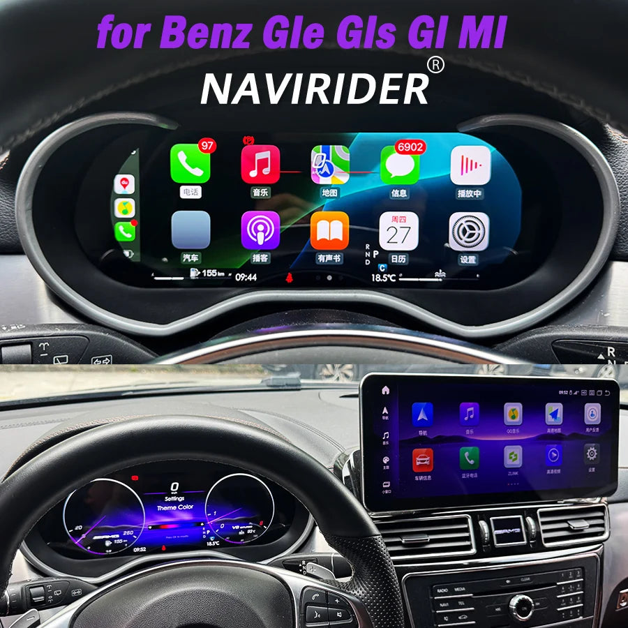 LED Interior Light Kit for Mercedes W166 X166 GLE 2012-2019 - Canbus Error-Free Interior Bulbs