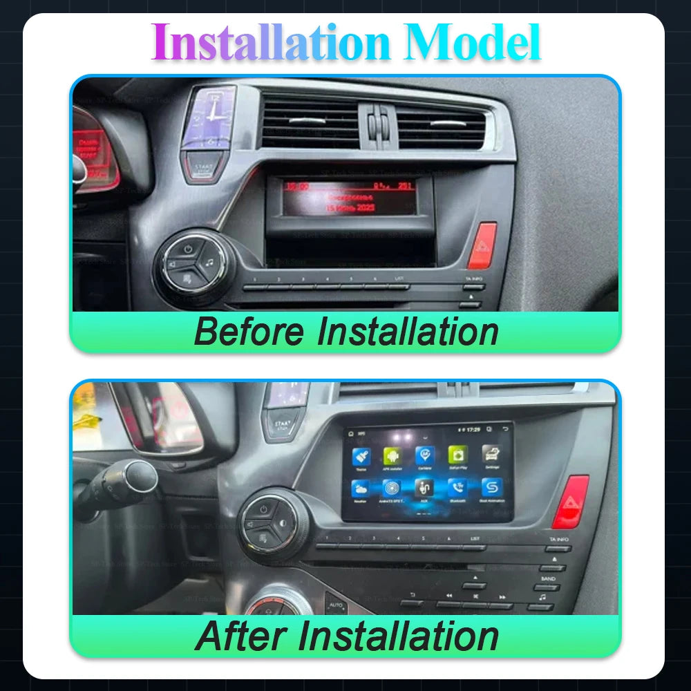 Android 16 Car Radio For Citroen Ds 5 Ds5 508 2011 2014 2015 - 2018 Multimedia Player Scre | AUTOKITSHOP