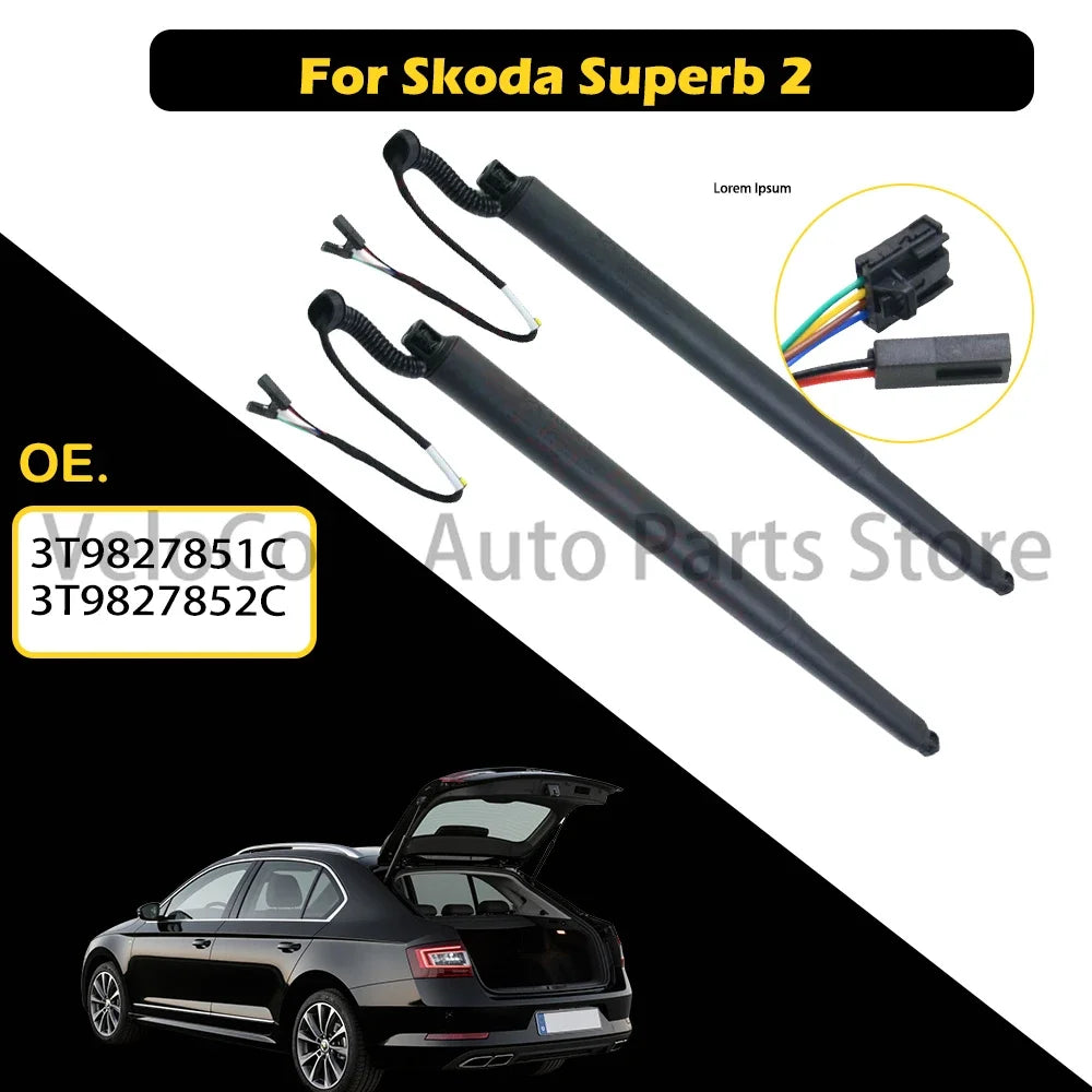 Electric Trunk Strut Precision Fit For 2010-2015 Skoda Superb 2 Trunk Lift Support 3T98278 | AUTOKITSHOP