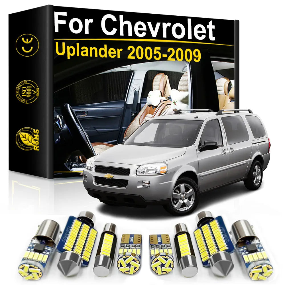 LED Interior Light Kit for Chevrolet Uplander - Canbus Error-Free Bulbs | AUTOKITSHOP