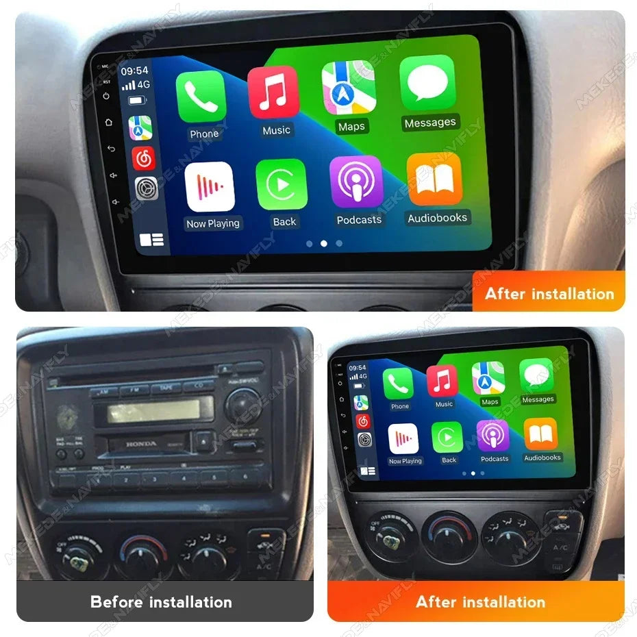 Android 2 Din Car Radio for Honda CRV CR-V 1997 - 2001 Carplay Screen Multimedia Stereo Re | AUTOKITSHOP