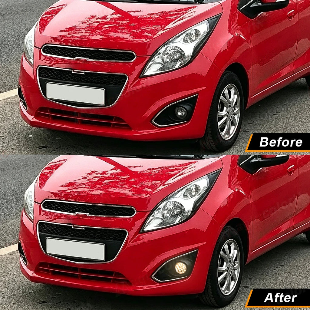 For Chevrolet Spark 2013-2015 Front Bumper Fog Lamp DRL Daytime Running Light Halogen Brig | AUTOKITSHOP