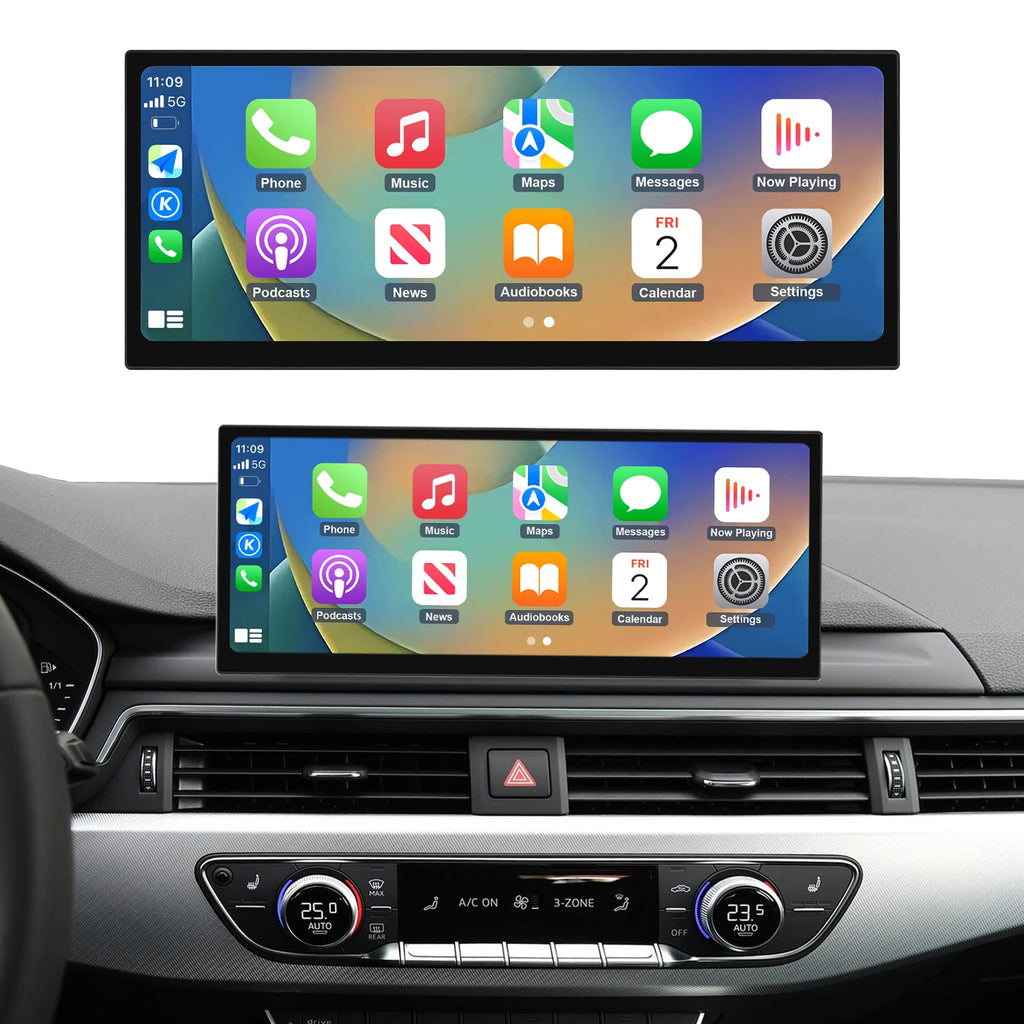 Design Wireless CarPlay Car Multimedia For Audi A4 A5 2016-2019 Support Airplay Camera Rad | AUTOKITSHOP