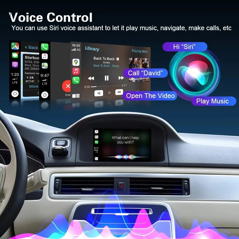 Wireless Carplay Box For Volvo V40 V60 XC60 S60 S80L After 2015 Multimedia Android Auto Ｍo