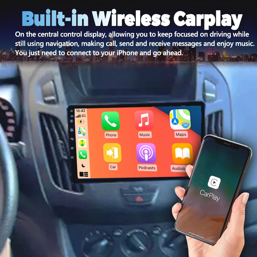 Radio Car Multimedia Video Player For Ford transit ransit Connect 2014-2015 Android GPS Ca