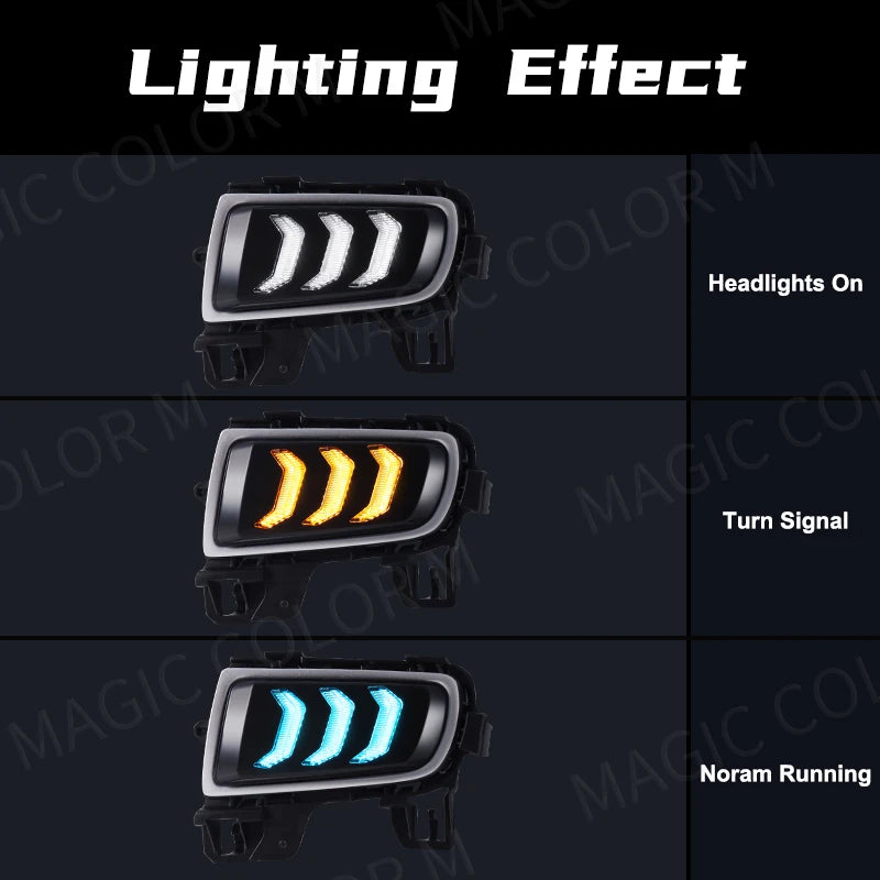 For Mazda 6 2005 2006 2007 2008 2009 DRL Daytime Running Light LED Fog Lamp Turn Signal Wh | AUTOKITSHOP