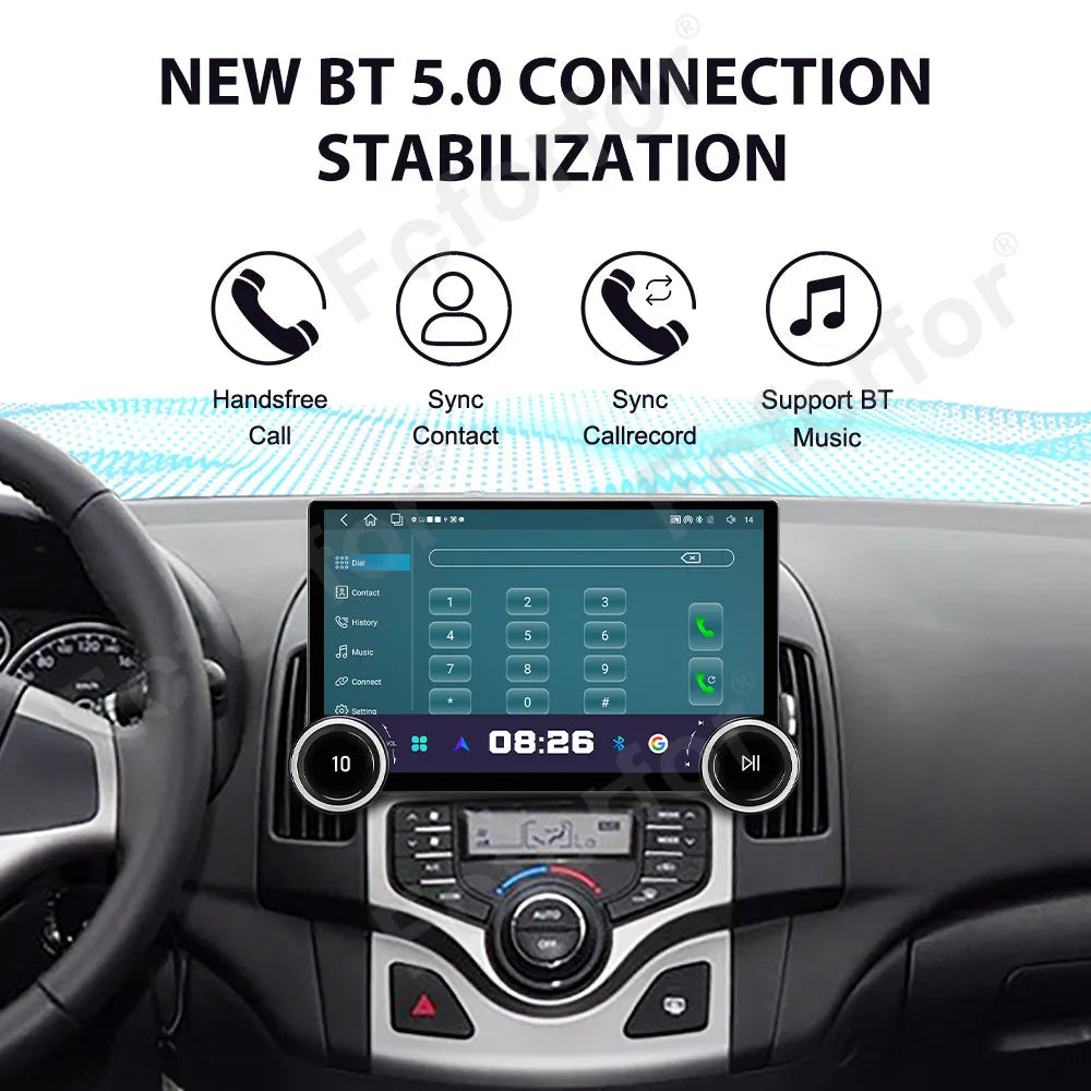 Luxury Premium Wireless CarPlay Built-in 11.5 Inch Android 15 Full HD Touch Multimedia Car