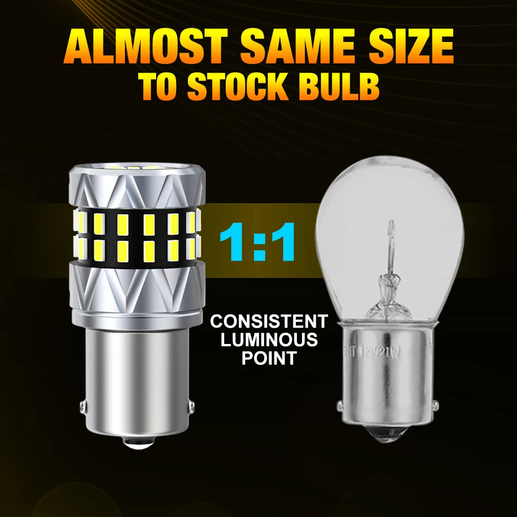 CanBus Lamp 1156 BA15S P21W BAU15S PY21W 7440 W21W P21/5W 1157 BAY15D 7443 LED Bulbs 42smd
