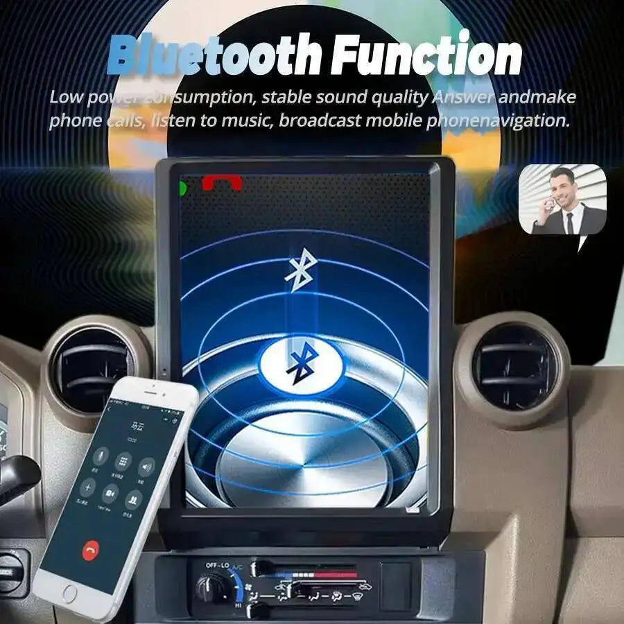 12.1inch GPS Navigation For Toyota Land Cruiser LC70 LC75 LC76 2007-2021 Android Screen CA | AUTOKITSHOP