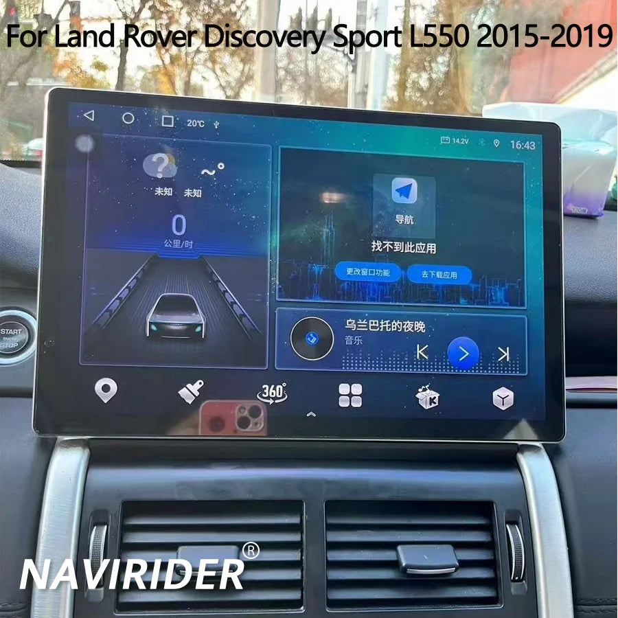 Android Auto Car Radio for Land Rover Discovery Sport L550 2015-2019 2K Screen Android13 C
