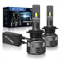 BEVINSEE V45 H7 LED Headlights H4 High Low Beam 120W 22000LM CANBUS H11 H1 9005 HB3 9006 H