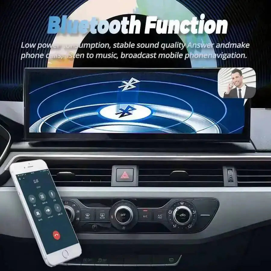 For Audi A4 2017 2018 2019 Android Touch Screen Car Radio Multimedia Video Player CarPlay