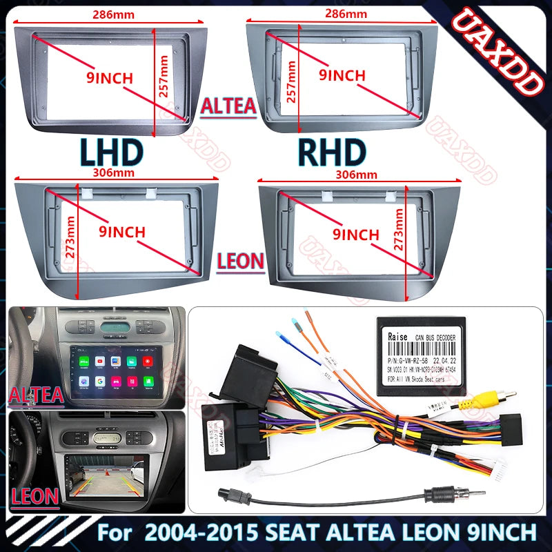 Car DVD Radio Android Stereo Harness Screens Accessories Navigation Dashboard Cables Frame