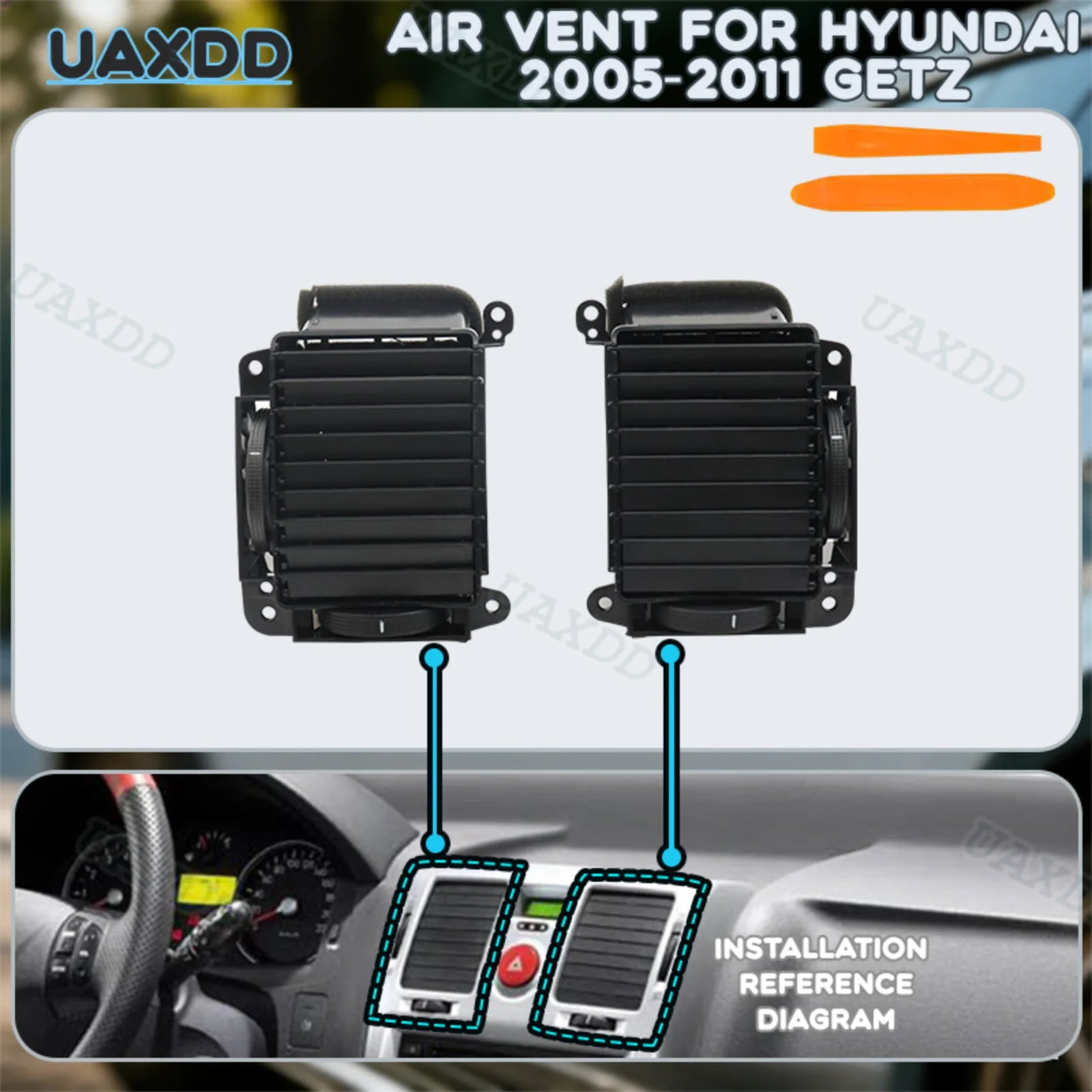 RGB - Ambient Light - for Hyundai 2005-2011 - Car Interior Lighting