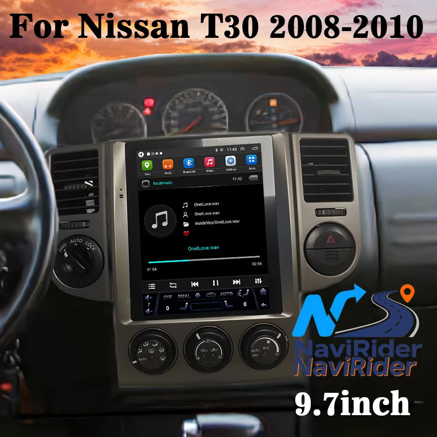 For Nissan T30 2008-2010 Multimedia Player Stereo Car GPS Radio Audio Head Unit Screen Wir | AUTOKITSHOP