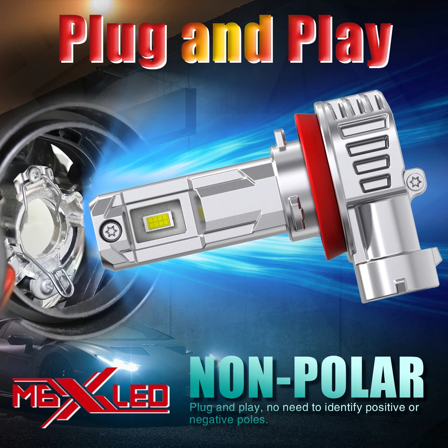 H8 Led Light H9 H11 H16JP Auto Fog Diode Moto Driving Running Lamp Canbus No Error White C
