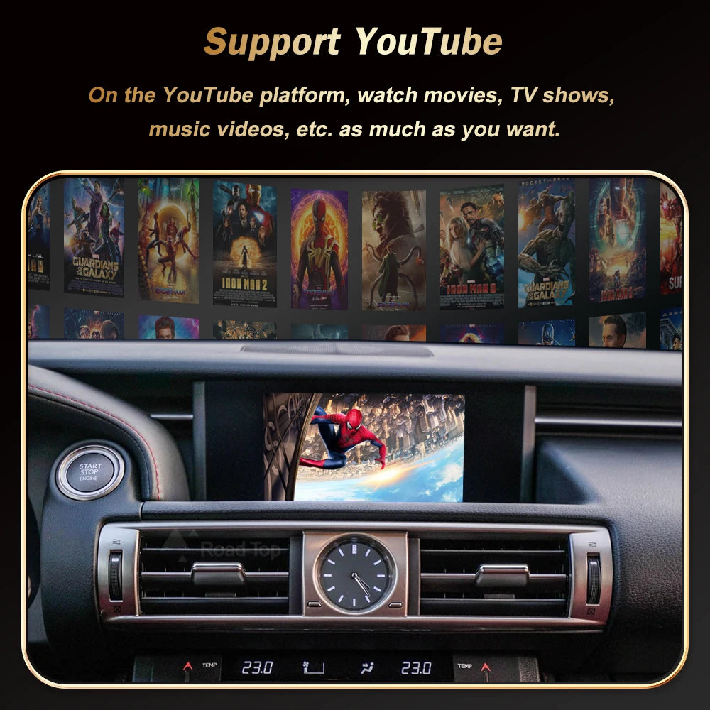 Wireless CarPlay for Lexus IS 2014-2019, with Android Auto Mirror Link AirPlay Car Play Fu