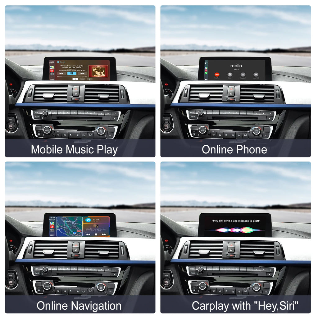 CarPlay Wireless with Android Car device with Mirror Link function AirPlay for BMW 3 Serie